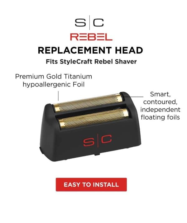 Stylecraft Rebel Replacement Foil Head #SC515G - Info