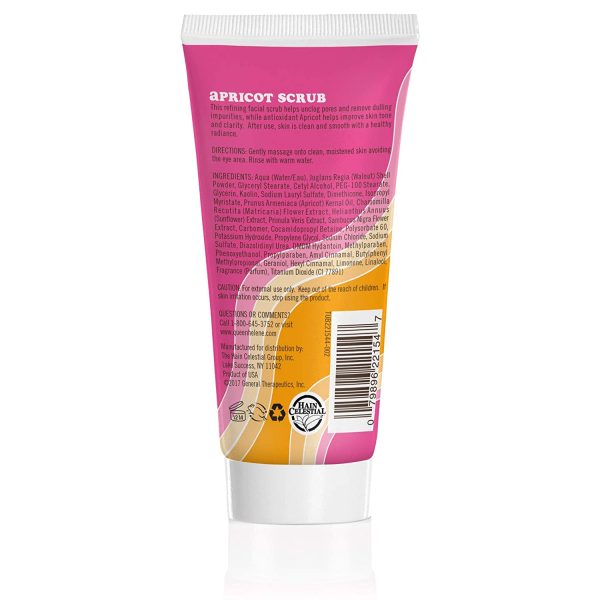 Queen Helene Apricot Scrub 6oz - Back