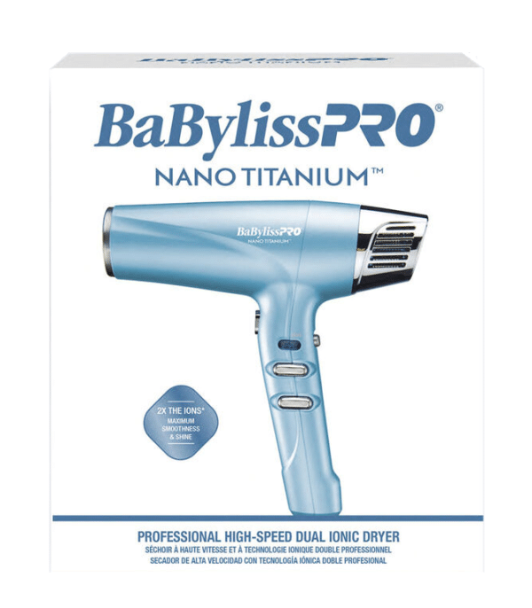 BabylissPro Nano Titanium High Speed Dual Ionic Dryer #BNT9100 Package Front