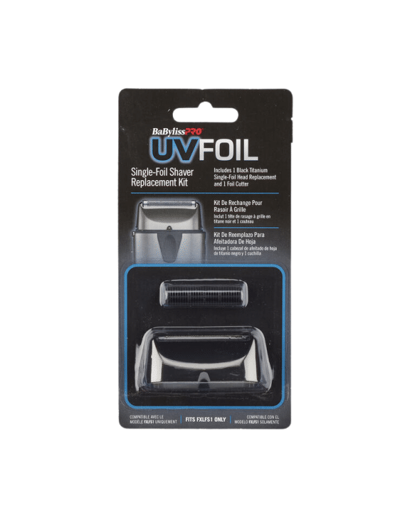 BabylissPro UVFoil Single Foil Shaver Replacement Foil and Cutter #FXLRF1