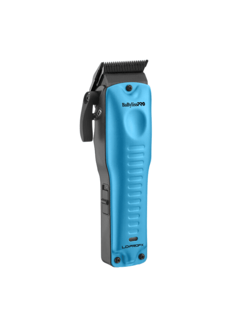 BabylissPro Special Edition Influencer LoProFX Clipper - Blue - FX825BI Angle