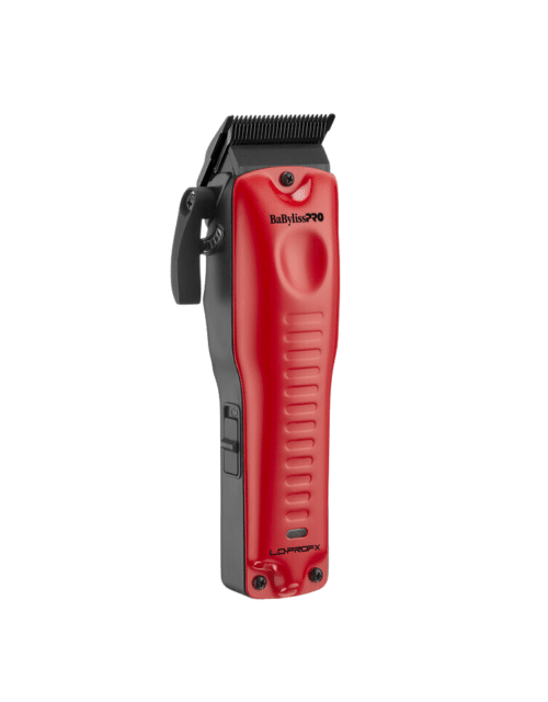 BabylissPro Special Edition Influencer LoProFX Clipper - Red - FX825RI angle