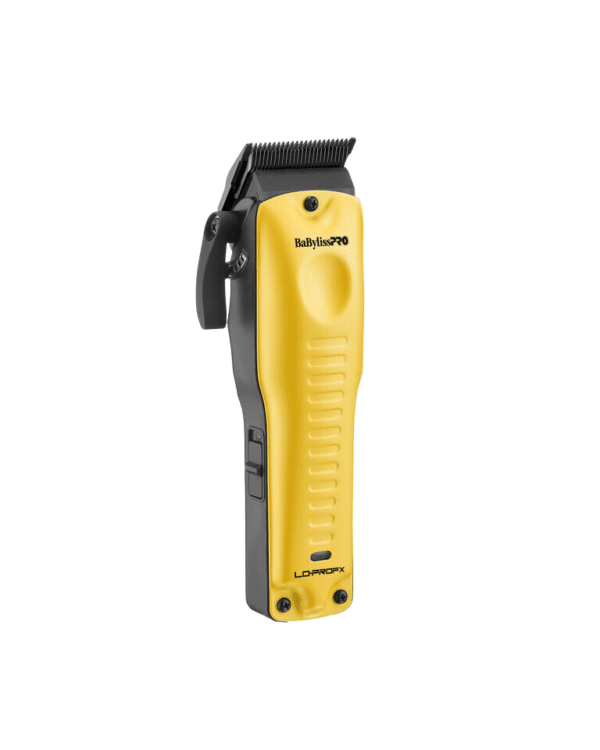 BabylissPro Special Edition Influencer LoProFX Clipper - Yellow - FX825YI angle