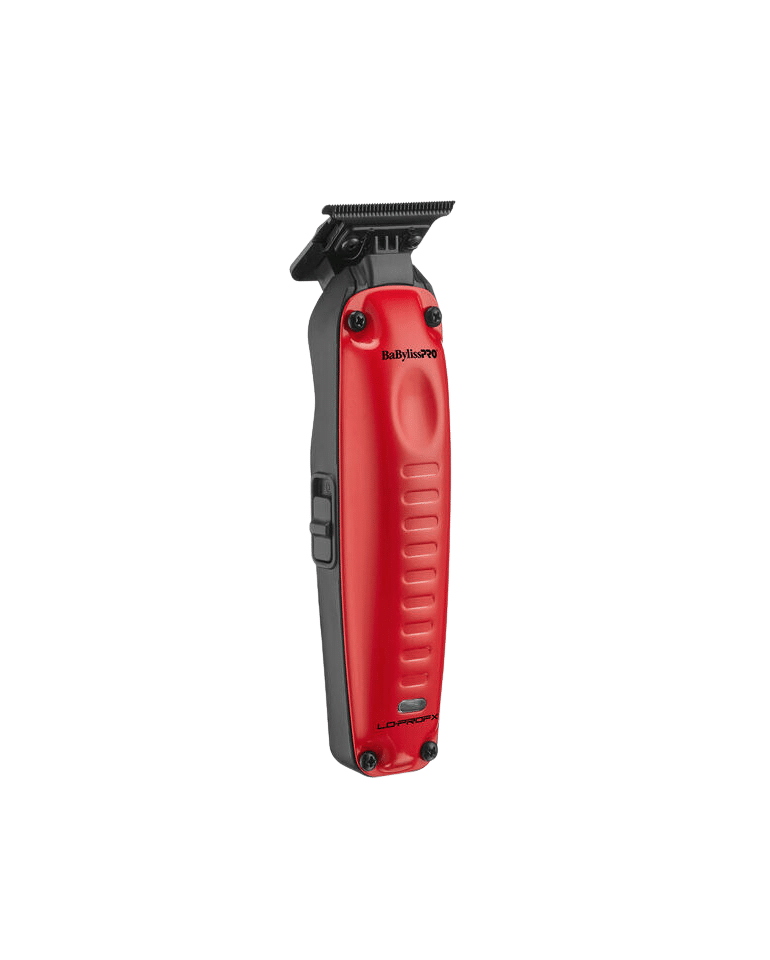 BabylissPRO Red LoPROFX Cordless Clipper FX825RI & Trimmer FX726RI with  4-in-1 TurboJet Air Duster