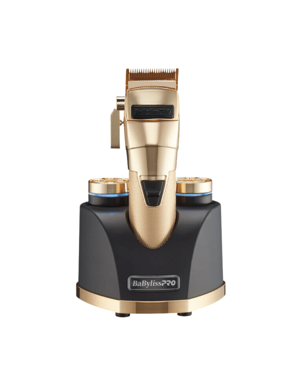 BabylissPro Gold SnapFX Clipper #FX890GI in stand
