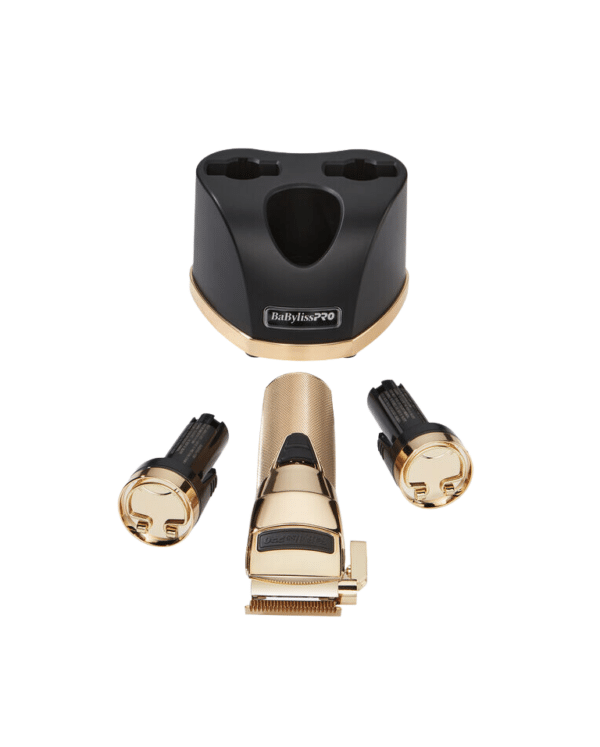 BabylissPro Gold SnapFX Clipper #FX890GI out of stand with batteries