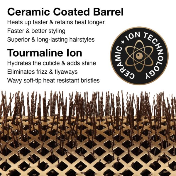 Olivia Garden NanoThermic Ceramic Ion Round Thermal Brush Set #NT-DL01 Info
