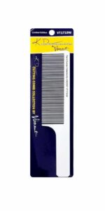Vincent KD Ceramic White Cutting Comb #VT1719W