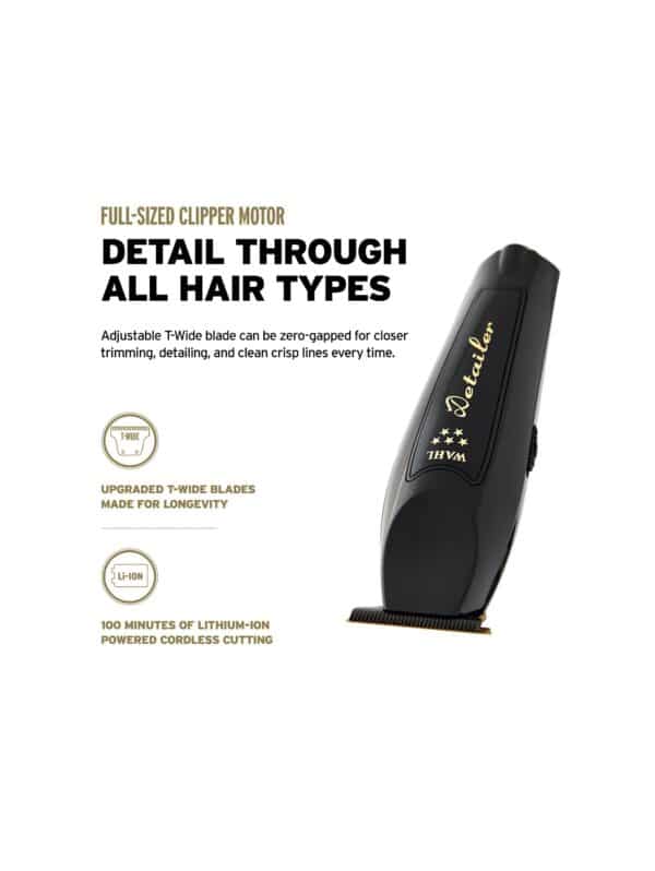 Wahl Cordless Barber Combo #3025397 Trimmer Info 2