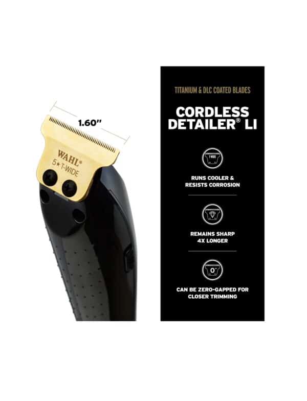 Wahl Cordless Barber Combo #3025397 Trimmer Info