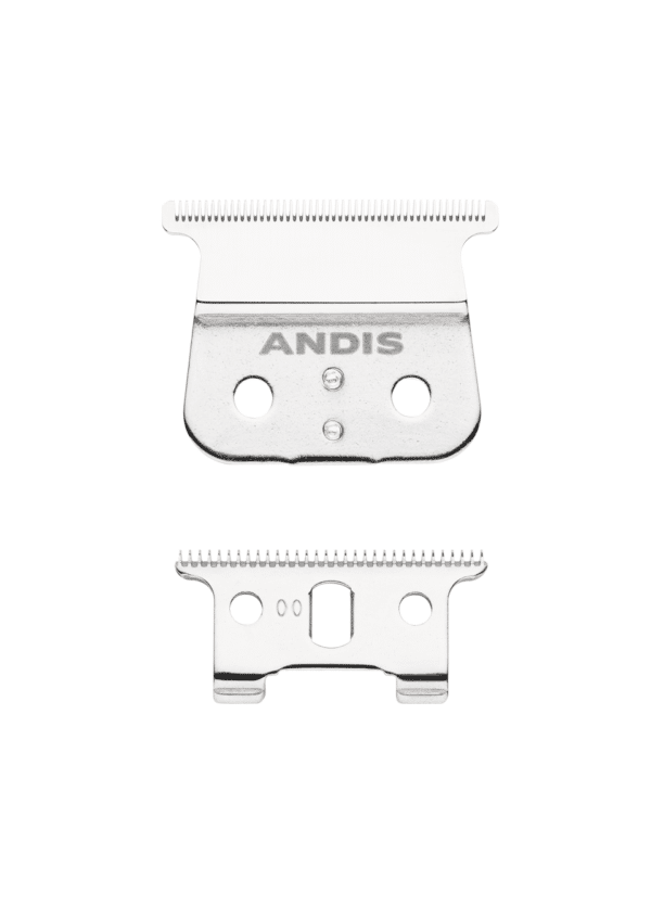 Andis GTX Deep Tooth T-Outliner Replacement Stainless Steel Blade #04945 - Fixed and moving