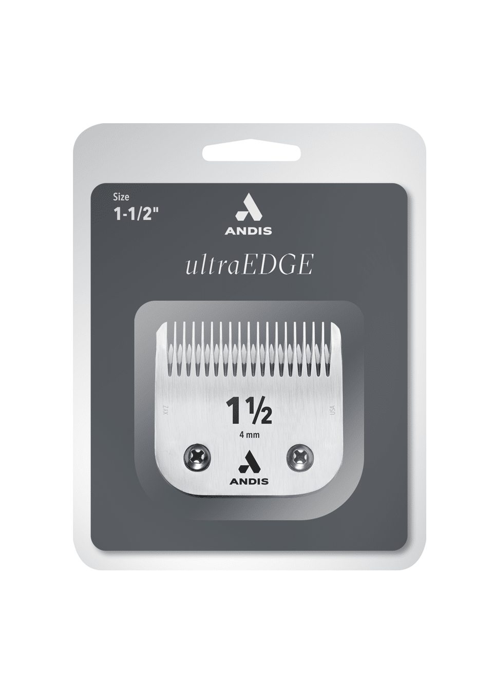 Andis UltraEdge Detachable Blade Size 1-1/2 #560199 Package Front