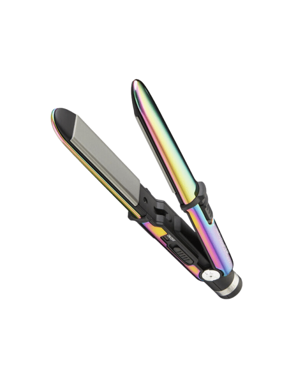 BabylissPro Limited Edition Iridescent Nano Titanium Prima2000 3/4" Mini Iron #BNTBRB2000UC - Open Angled