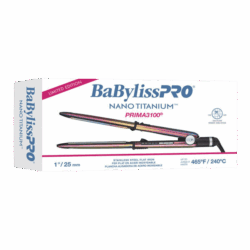 BabylissPro Limited Edition Iridescent Nano Titanium Prima 3100 1" Flat Iron #BNTRB3100TUC