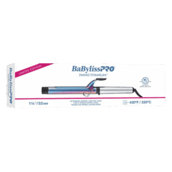 BabylissPro Nano Titanium Limited Edition Iridescent 1 ¼" Extended Barrel Curling Iron #BNTWRB125XLUC