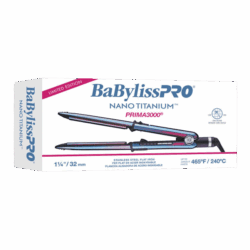 BabylissPro Limited Edition Iridescent Nano Titanium Prima 3000 1¼" Flat Iron #BNTRB3000TUC