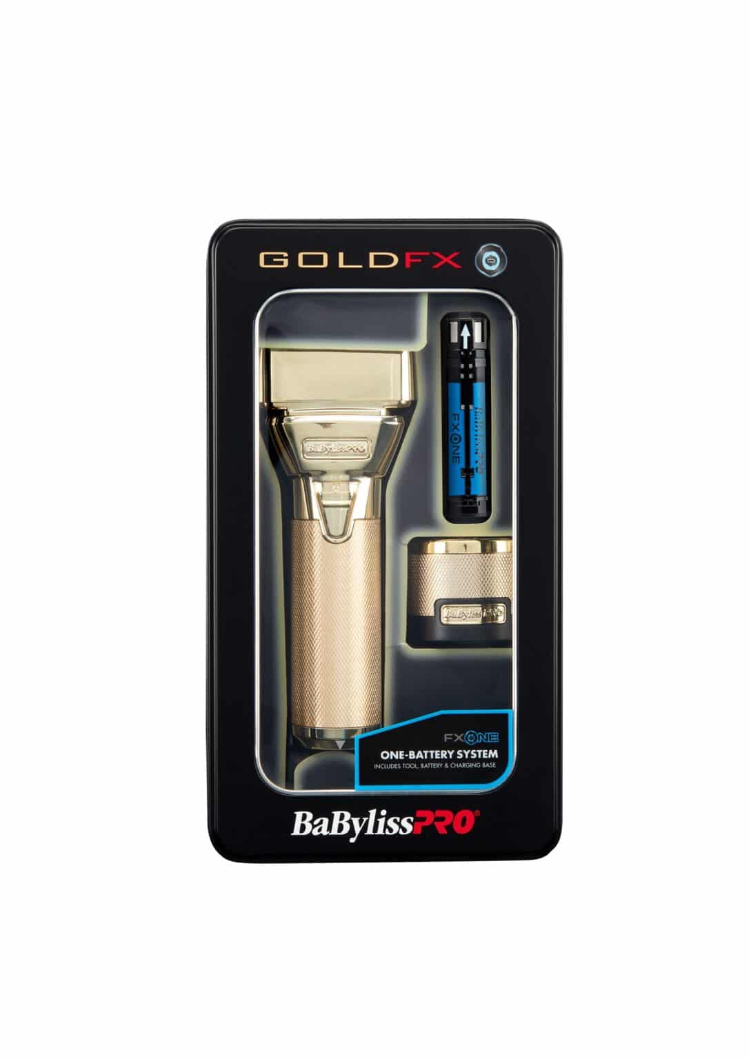 BabylissPro FXOne Cordless Double Foil Shaver Gold #FX79FSG - Barber ...