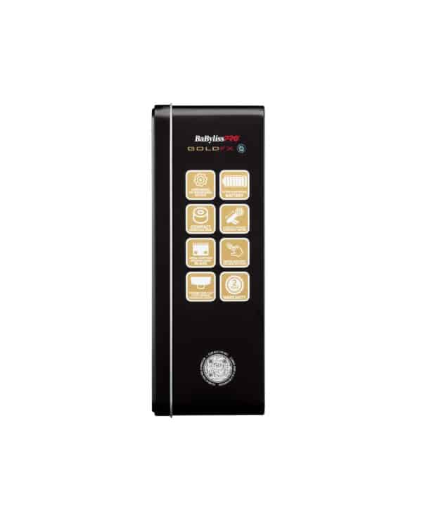 BabylissPro FXOne Cordless Clipper Gold #FX899 - Package Left Side