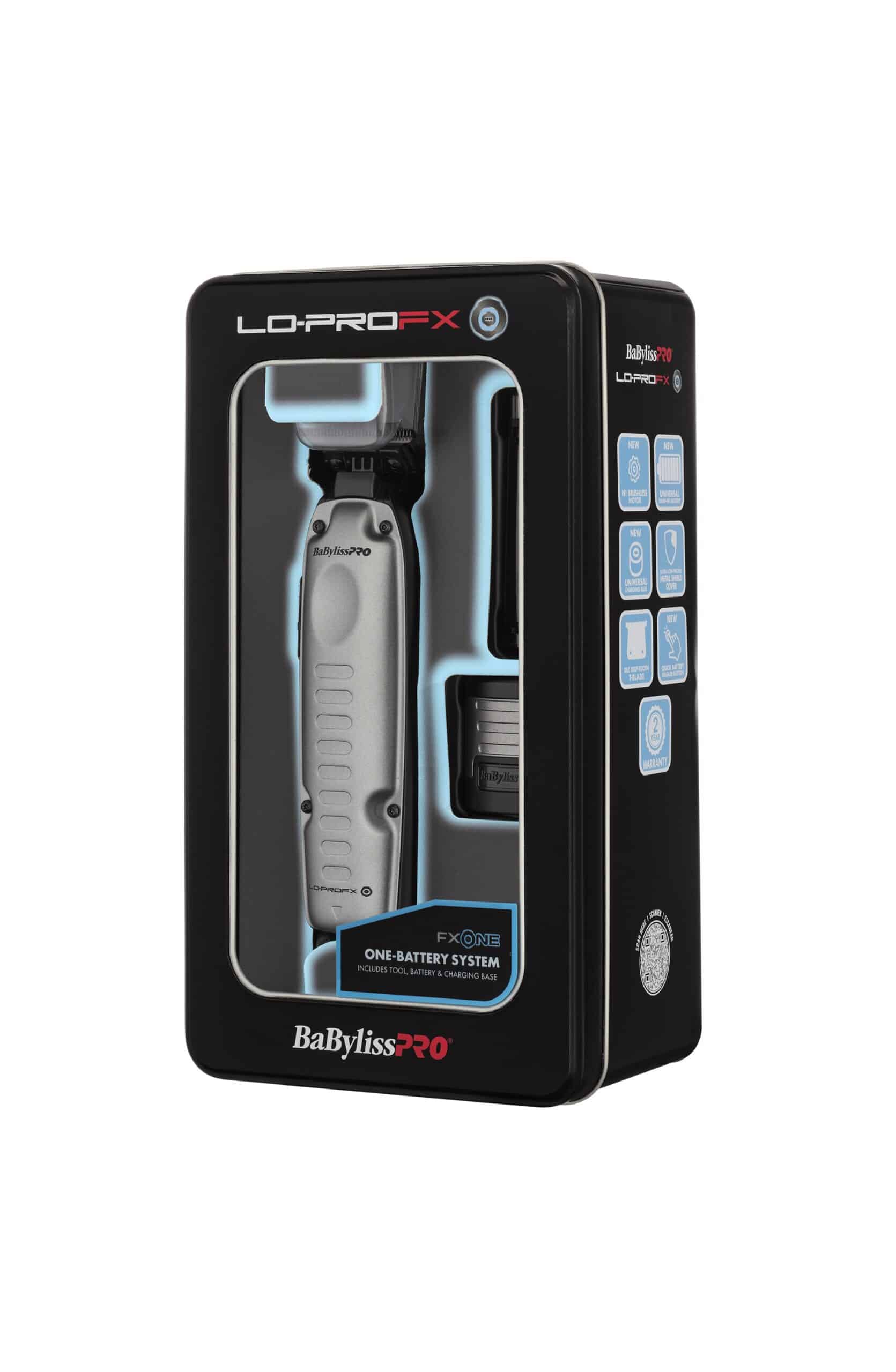 BabylissPro FXOne Lo-ProFX Cordless Trimmer Gray #FX729