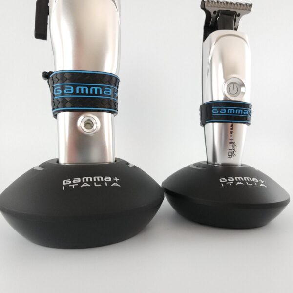 Gamma Clipper & Trimmer Grip #GP307B - Black/Blue Example