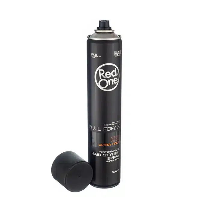 Red One Full Force Hair Spray Top Off