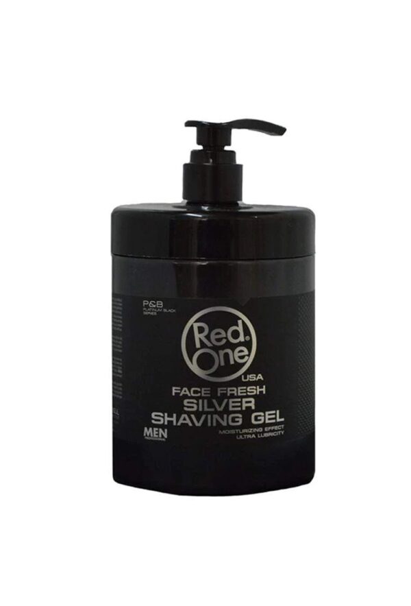 Red One Shaving Gel Silver 1000ml