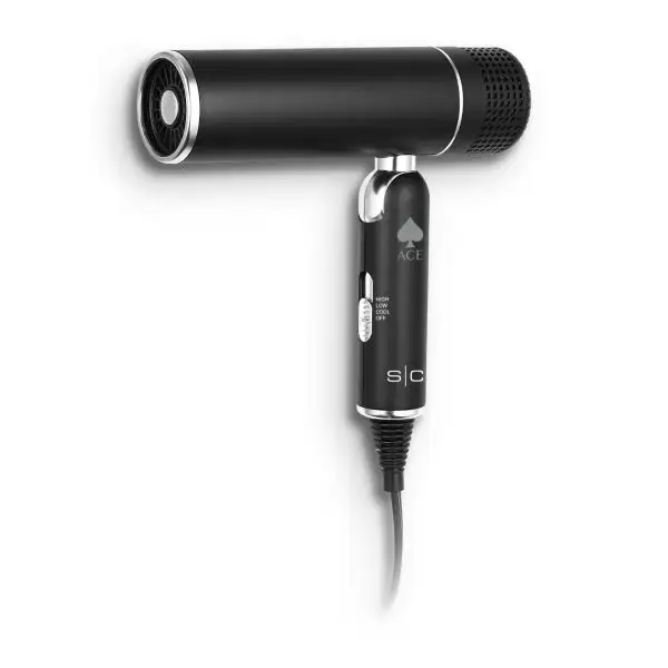 StyleCraft Ace Foldable Hair Dryer #SC103B - Front Angle