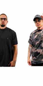 Barber Strong Master Barber Jacket black and Camo
