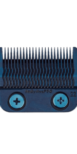BabylissPro Blue Titanium Metal Injection Molded (MIM) Precision Fade Blade #FX8022BL