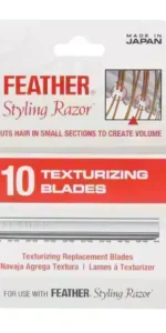 Feather Styling Razor - Texturizing Blades 10pk