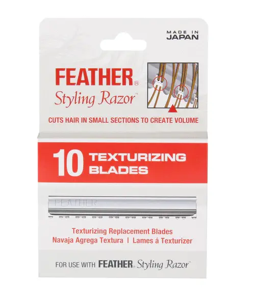 Feather Styling Razor - Texturizing Blades 10pk