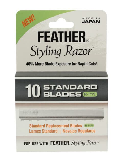 Feather Styling Razor Standard R-Type Blade - 10PK