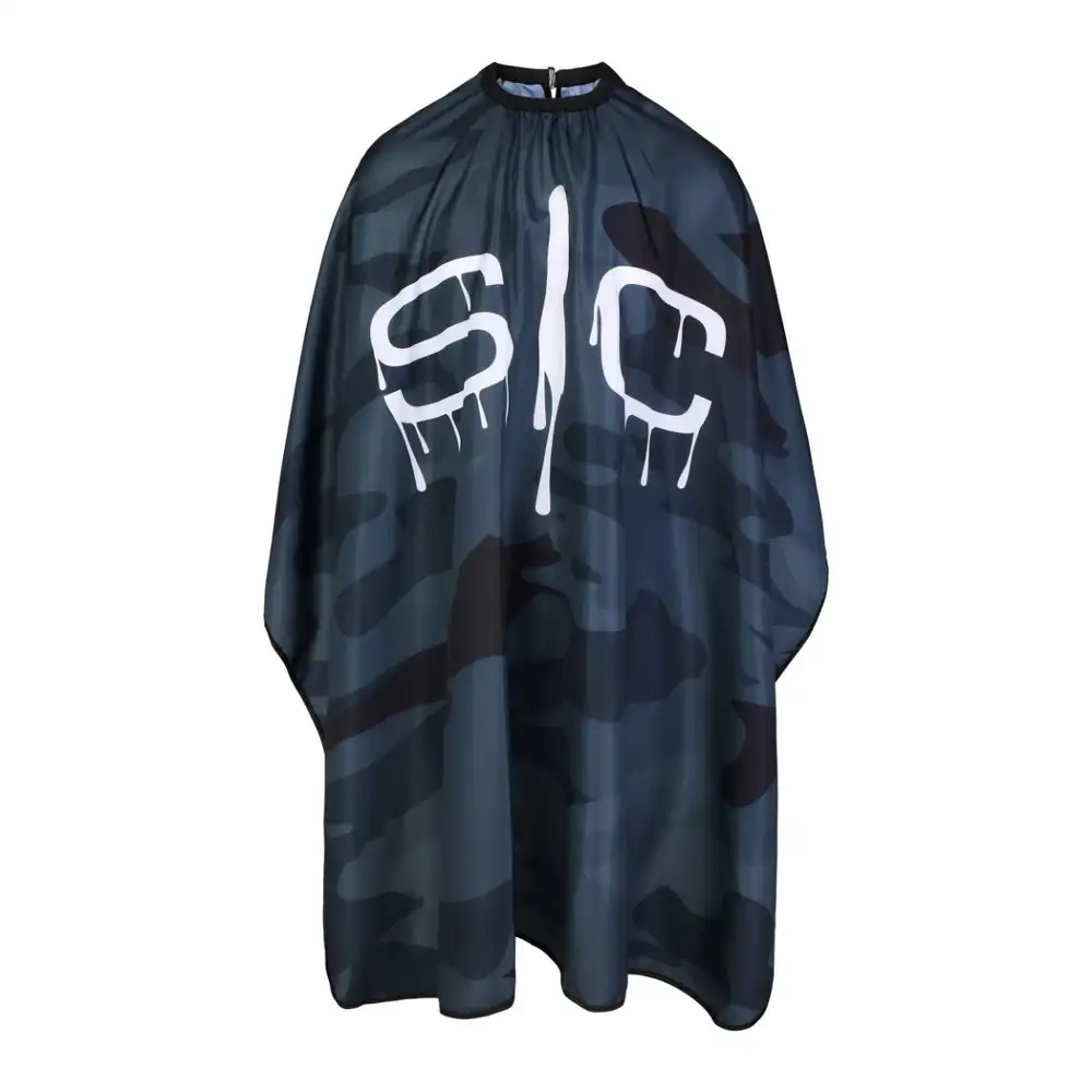 thumbnail image 2 of StyleCraft Professional Barber Cutting Cape – Camo Design, One Size SC306M 2 of 6
