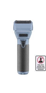 BabylissPro FXOne Limited Edition Matte Blue Shaver (TOOL ONLY) #LFX89SBC - No Battery Sign