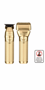 BabylissPro FXOne GoldFX Trimmer and Foil Shaver Prepack #FX1FSTGTO