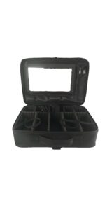 StyleCraft On-The-Go Case #SC328B - Open with Mirror Front