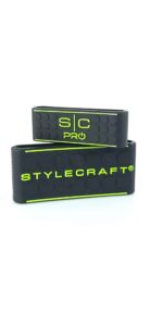 StyleCraft Clipper and Trimmer Grip Black/Green #SC316B
