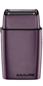 BabylissPro FoilFX02 Limited Edition Purple Metal Double Foil Shaver #FXFS2P