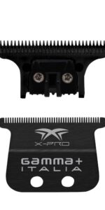 Gamma X-Pro Wide DLC Fixed Blade with "The One" DLC Moving Trimmer Blade Set #GP536B