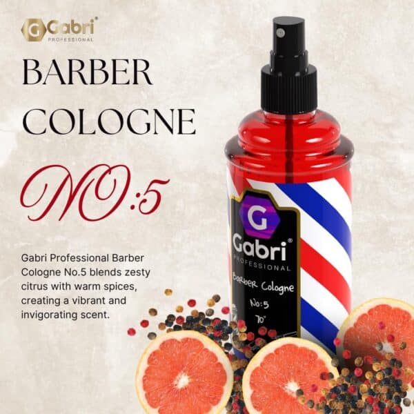Gabri Barber Cologne 400ml No. 5 - Scent info
