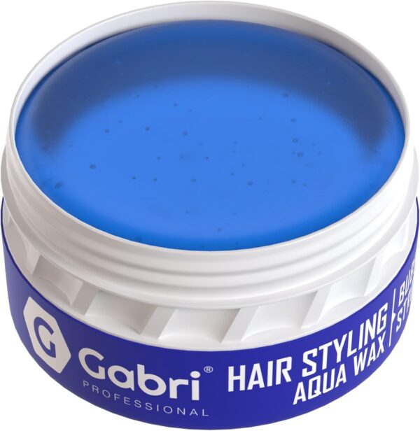 Gabri Hair Styling Aqua Wax - Bubblegum Strong 150ml - Top Open