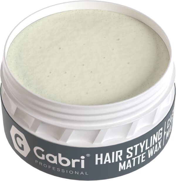 Gabri Hair Styling Matte Wax - Casual Matte Look 150ml - Top Open