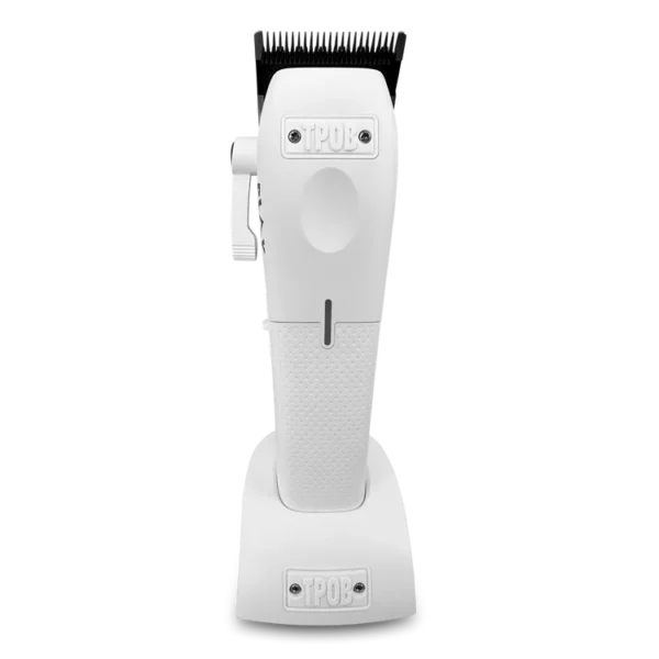 TPOB Play Clipper WhiteOut - On charging stand