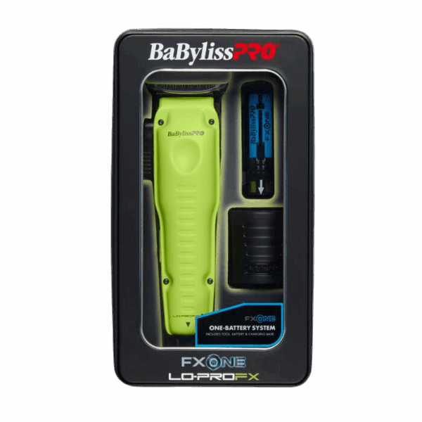 BabylissPro FXOne Lo-ProFX Clipper Neon Yellow #FX829NY - Package