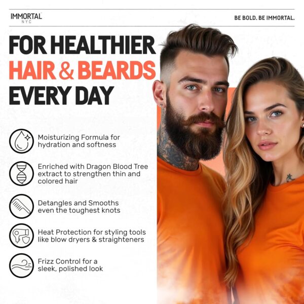 Immortal NYC Dragon Leave In & Detangler Spray - Dragon Blood Tree - Info