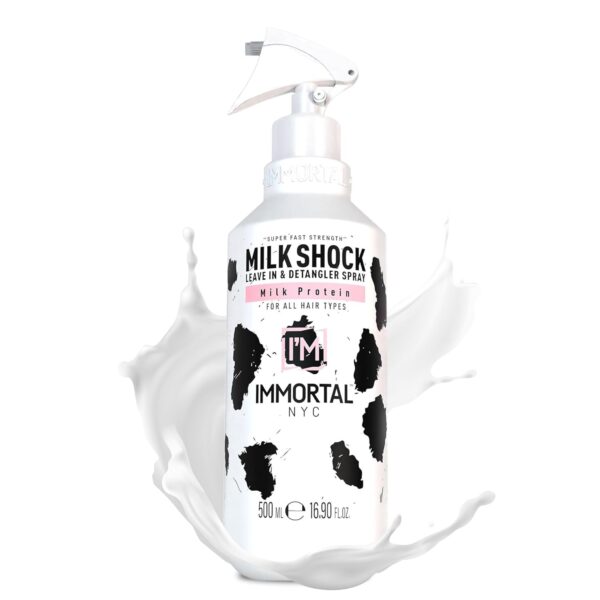 Immortal NYC Milk Shock Leave In & Detangler Spray - Milk Protein