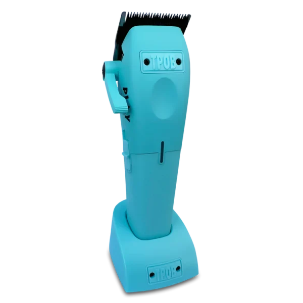 TPOB Play Clipper Bubble Gum - On charging stand angled