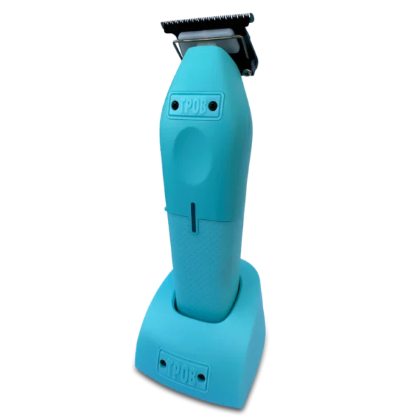 TPOB Play Trimmer Bubble Gum - On charging stand angled