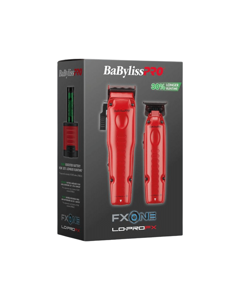 Babyliss FX One LO-PRO FX 限定カラーセット BabylissPro FXOne Lo-ProFX Limited Edition Matte Red Clipper
