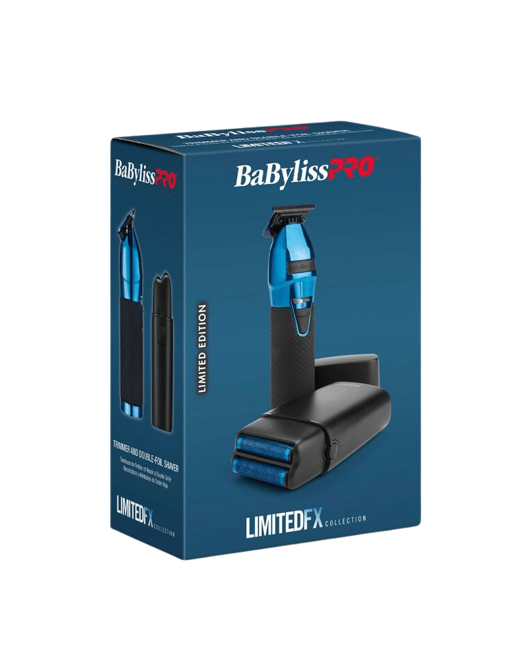 BaByliss PRO LimitedFX　Black & Blue バリカン BabylissPro LimitedFX Black & Blue Trimmer & Double-Foil